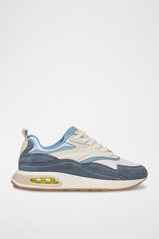 Baskets en cuir Gateway Arch - Bleu