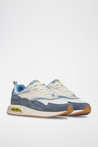 Baskets en cuir Gateway Arch - Bleu