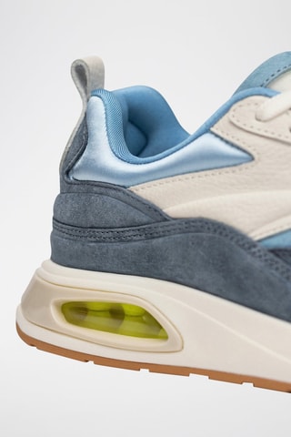 Baskets en cuir Gateway Arch - Bleu