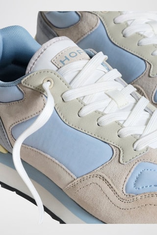 Baskets en cuir - Ciel