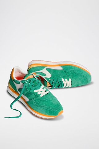 Baskets en nubuck Virdis - Vert