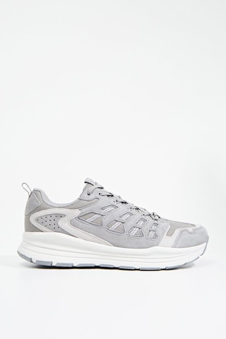 Sneakers in pelle - Grigio