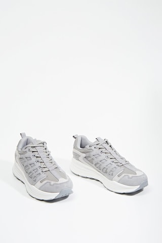Sneakers in pelle - Grigio