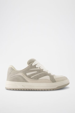 Baskets - Blanc et gris foncé