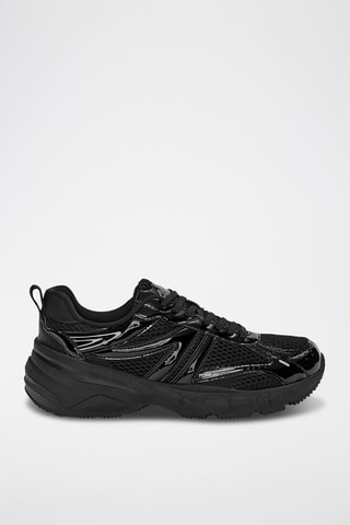 Sneakers in vernice - Nero