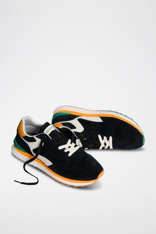 Baskets en nubuck Nigreos - Noir