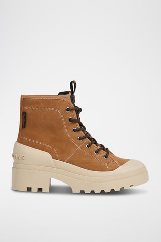 Bottines en cuir Hale Basic W -  Marron