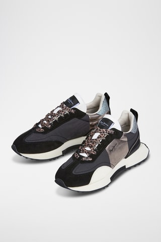 Sneakers in pelle scamosciata Archer Elite W -  Nero