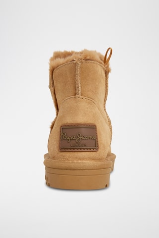 Stivaletti imbottiti in pelle scamosciata Diss Urban W - Cammello
