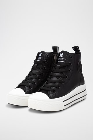 Sneakers alte platform - Nero