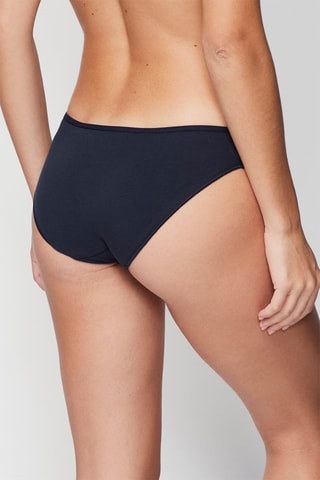 2 Slips - Zwart en Blauw - Zwart en blauw