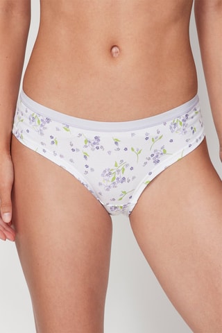 Slip - Wit en Paars - Wit en paars