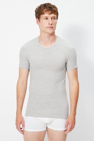 T-shirt Grijs - Grijs