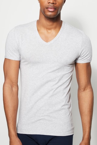 T-shirt Lichtgrijs - Grijs