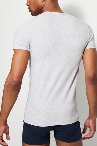 T-shirt Lichtgrijs - Grijs