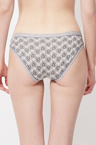 2 Slips Gemêleerd Grijs en Marineblauw - Blauw en grijs