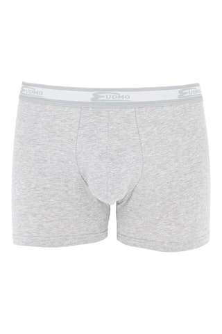 2 Boxers - Gemêleerd Grijs - Grijs