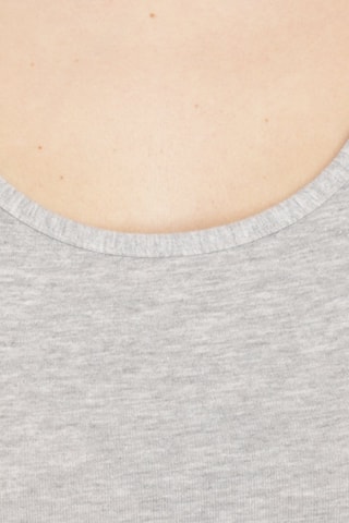Bodysuit Gemêleerd Grijs - Grijs