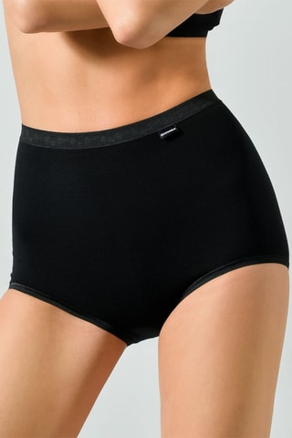 Slip Hoge Taille - Zwart - Zwart