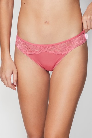 2 Slips - Grijs en Roze - Roze en grijs