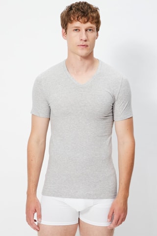 T-shirt Grijs - Grijs