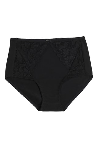 Slip Hoge Taille - Zwart