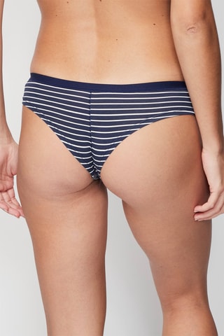 Tanga - Marineblauw en Wit - Wit en blauw