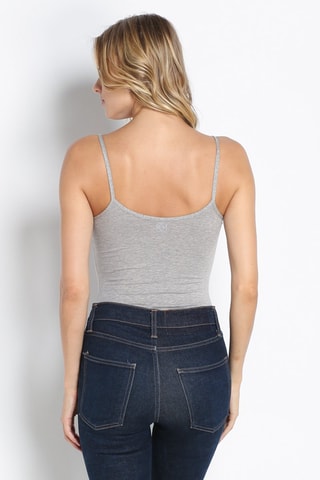 Bodysuit Gemêleerd Grijs - Grijs