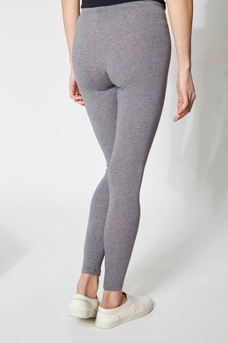Legging Gemêleerd Grijs - Grijs