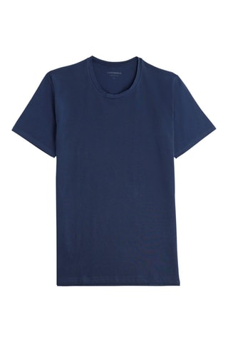 T-shirt - Marineblauw - Blauw