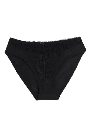 Slip Hoge Taille - Zwart