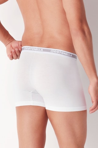 2 Boxers - Wit - Wit en grijs