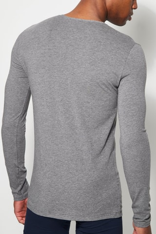 T-shirt Donkergrijs - Grijs
