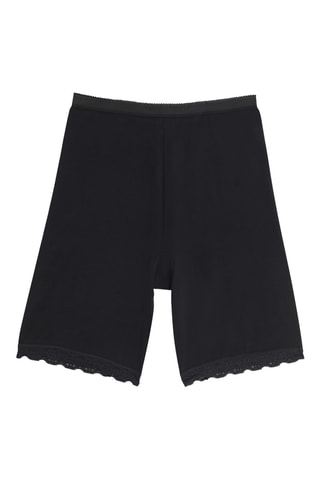 2 Panty's Hoge Taille - Zwart