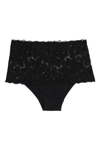 Hipster Hoge Taille - Zwart