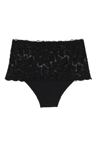 Hipster Hoge Taille - Zwart