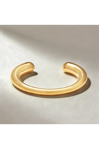 Open Armband - Doublé Geelgoud