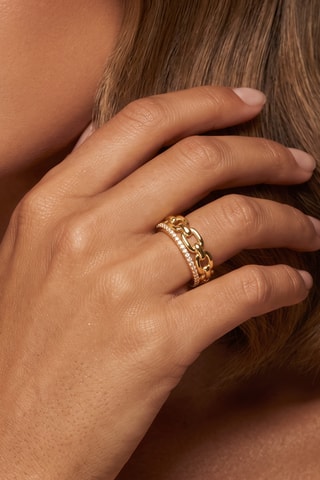 Ring - Verguld Metaal