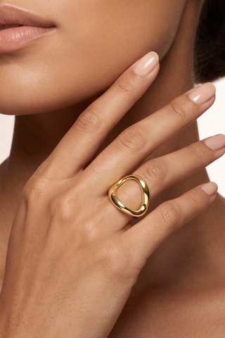 Ring - Messing Goud