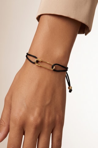 Armband - Zwart en Goudkleurig