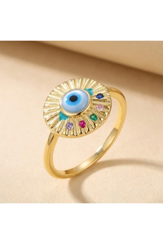 Ring - Verguld Messing