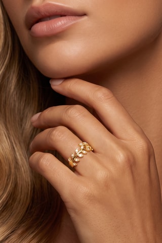Ring - Verguld Metaal