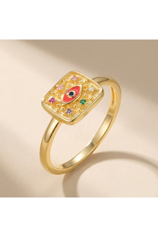 Ring - Verguld Messing
