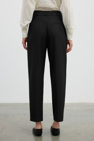 Pantaloni carrot  - Nero