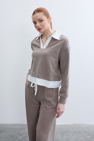 Blusa  - Taupe