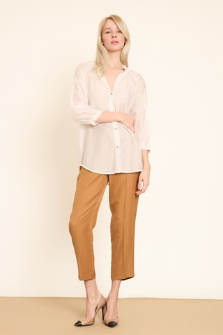 Camicia loose - Beige