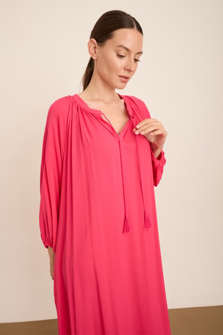 Abito lungo - Fucsia