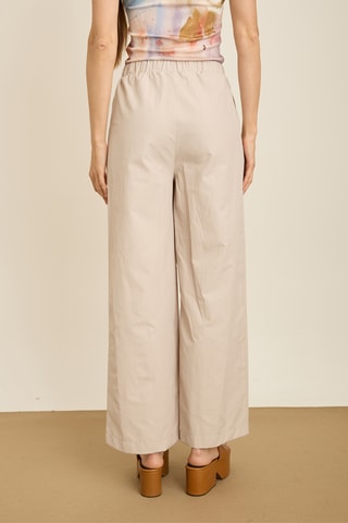 Pantaloni wide legs - Grigio