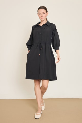 Abito a camicia - Nero