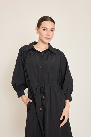 Abito a camicia - Nero